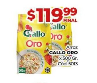 Diarco Arroz Gallo Oro oferta