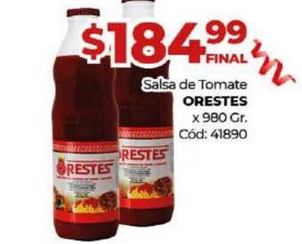 Diarco Salsa De Tomate Orestes oferta