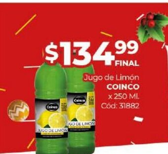 Diarco Jugo De Limón Coinco oferta