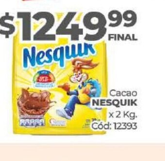 Diarco Cacao Nesquik oferta