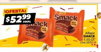 Diarco Alfajor Smack oferta