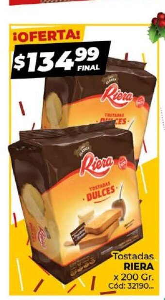 Diarco Tostadas Riera oferta