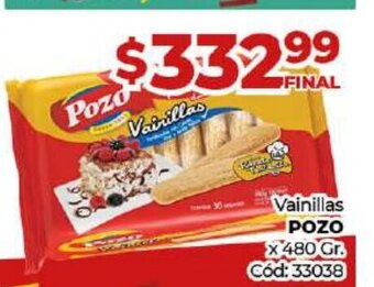 Diarco Vainillas Pozo oferta