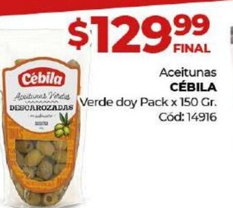 Diarco Aceitunas Cébila oferta