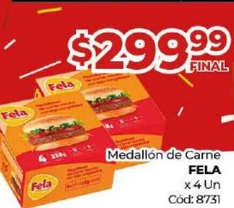Diarco Medallón de Carne Fela oferta