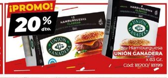 Diarco Hamburguesa Unión Ganadera oferta