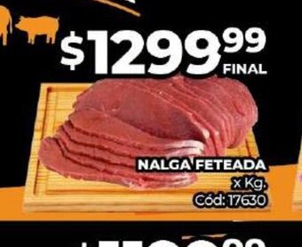 Diarco Nalga Feteada x kg, oferta