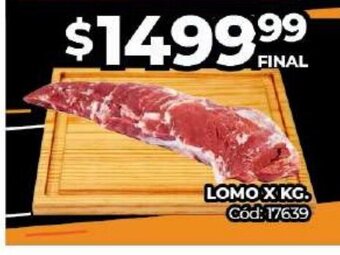 Diarco Lomo x Kg, oferta