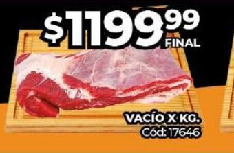 Diarco Vacío x kg oferta