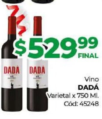 Diarco Vino Dadá oferta