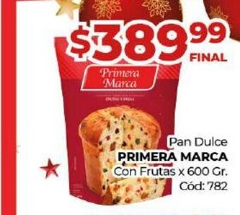 Diarco Pan Dulce Primera Marca oferta