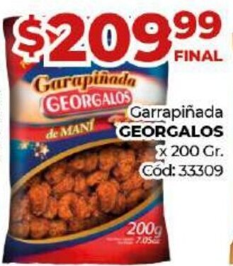 Diarco Garrapiñada Georgalos oferta