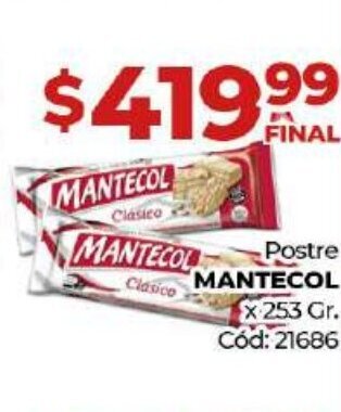 Diarco Postre Mantecol oferta