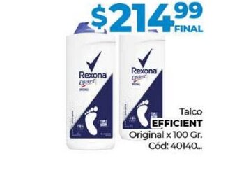 Diarco Talco Efficient oferta