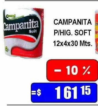 Dulcenter Campanita p hig. soft oferta