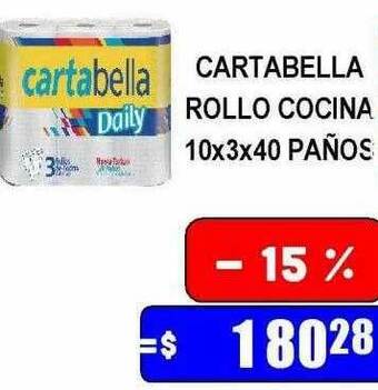 Dulcenter Cartabella rollo cocina oferta