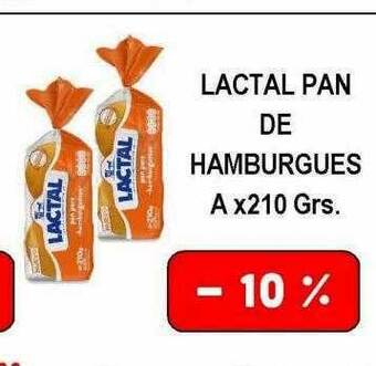 Dulcenter Lactal pan de hamburguesa oferta