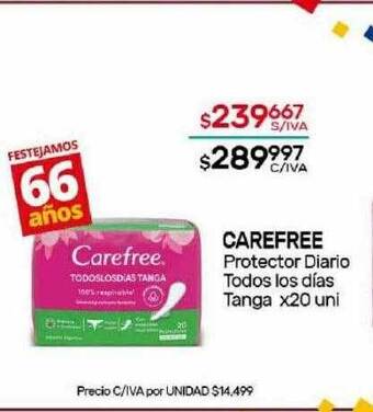 Nini Mayorista Carefree protector diario todos los días tanga oferta