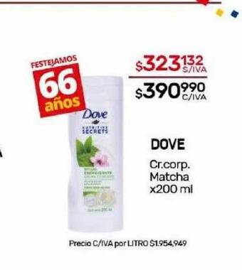 Nini Mayorista Dove cr.corp.matcha oferta