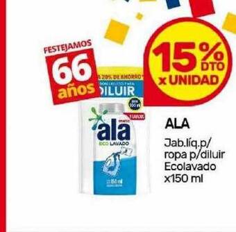 Nini Mayorista Ala jab.líq.p-ropa p-diluir ecolavado oferta