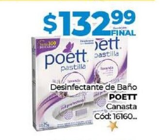 Diarco Desinfectante De Baño Poett oferta