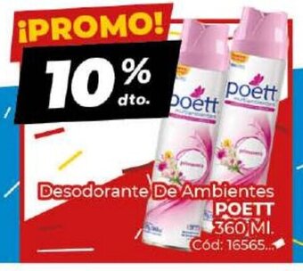 Diarco Desodorante de Ambientes Poett oferta