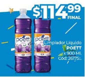 Diarco Limpiador Liquido Poett oferta