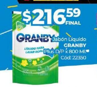 Diarco Jabón Líquido Granby oferta