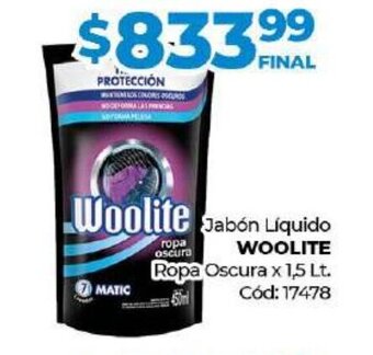 Diarco Jabón Líquido Woolite oferta