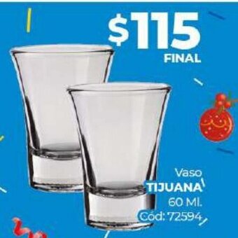Diarco Vaso Tijuana oferta