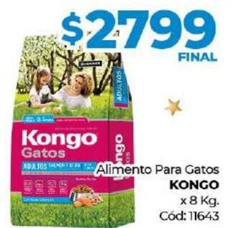 Diarco Alimento Para Gatos Kongo oferta