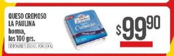 Supermercados Vea Queso Cremoso La Paulina oferta