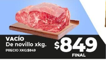 Supermayorista Vital Vacío De Novillo x kg oferta