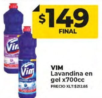Supermayorista Vital Vim Lavandina en Gel x 700cc oferta