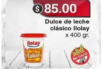 Supermercados Mayor Dulce De Leche Clásico Ilolay 400gr oferta