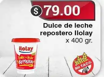 Supermercados Mayor Ilolay Dulce De Leche Repostero 400gr oferta