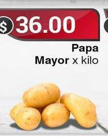 Supermercados Mayor Papa Mayor oferta