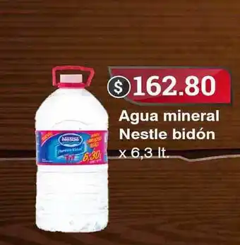 Nestle Agua Mineral Bidón 6,3lt