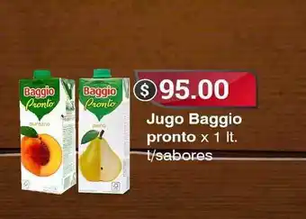 Supermercados Mayor Baggio Pronto Jugo 1lt oferta