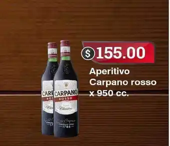 Supermercados Mayor Aperitivo Carpano Rosso 950cc oferta