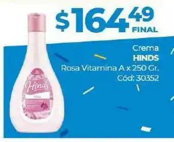 Diarco Crema Hinds Rosa Vitamina A x 250gr oferta