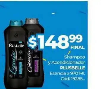 Diarco Plusbelle Shampoo Y Acondicionador x 970ml oferta
