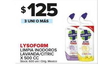 Carrefour Maxi Lysoform Limpia Inodoros Lavanda Citric x 500cc oferta