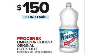 Carrefour Maxi Procenex Limpiador Liquido Original oferta
