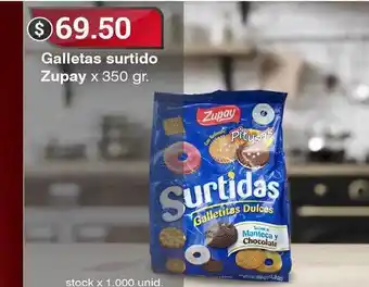 Supermercados Mayor Zupay Galletas Surtido 350gr oferta