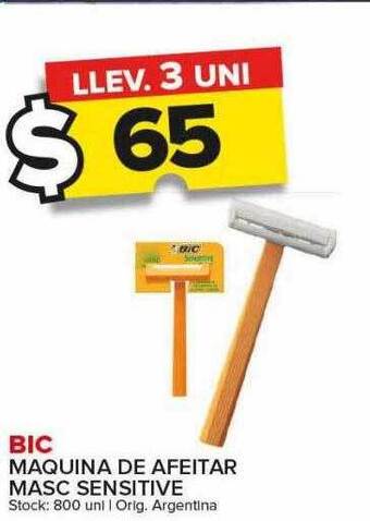 Carrefour Maxi Bic maquina de afeitar masc sensitive oferta