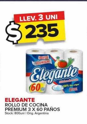 Carrefour Maxi Elegante rollo de cocina premium oferta