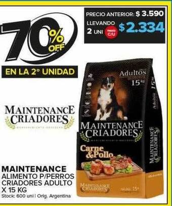 Carrefour Maxi Maintenance alimento p perros criadores adulto oferta