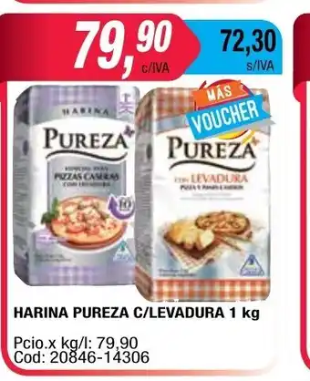 Maxiconsumo Harina Pureza C/Levadura 1 kg oferta