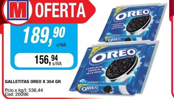 Maxiconsumo Galletitas Oreo x 354 gr oferta